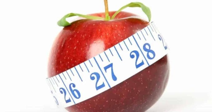 measured apple
