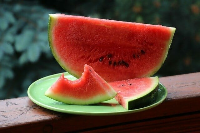  Vattenmelon i skivor